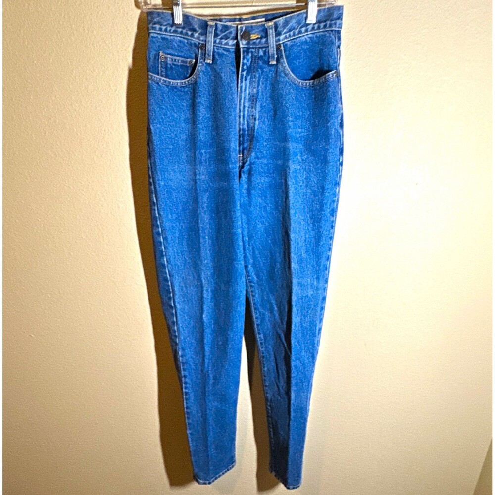 Paris Sport Club Women’s Straight Denim Jeans Size 8 Blue High Rise Medium Wash